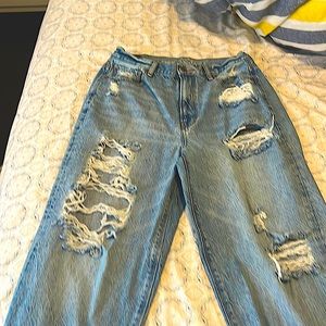 Light blue jeans , used 2 times max